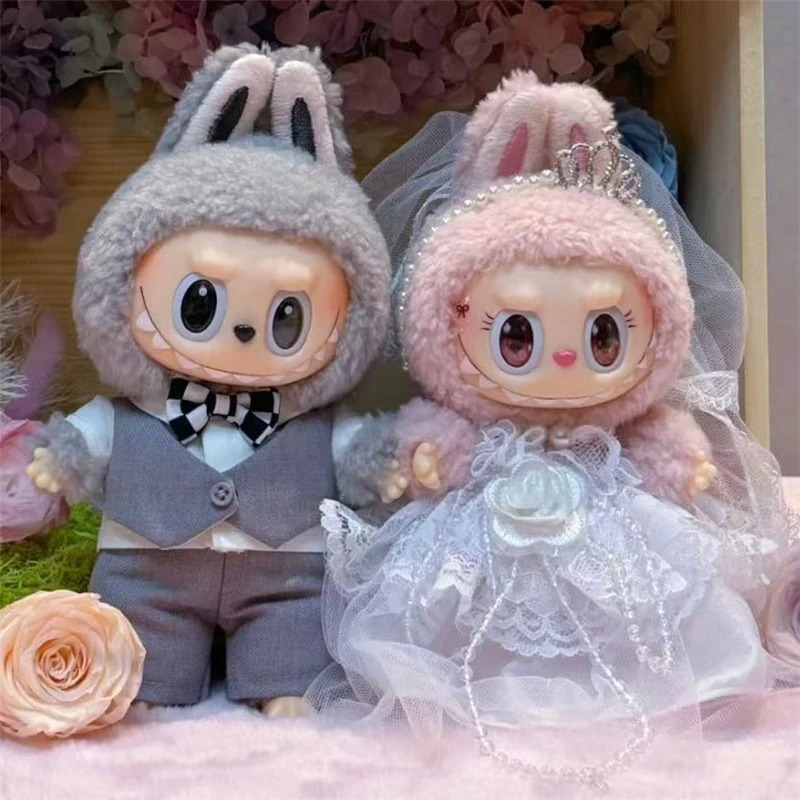 Baby Clothing - 15 17cm For Labubu Doll Wedding