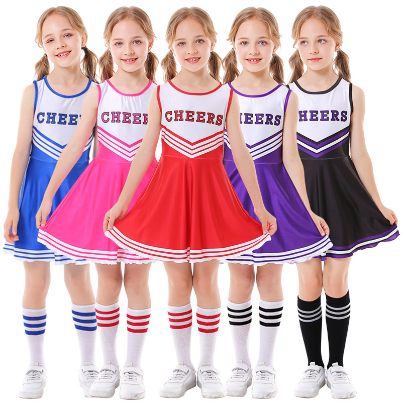 Baby Clothing Unit - Cute Cheerleaders Costume Dress for Girls