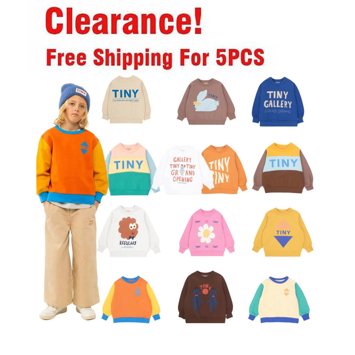 Baby Clothing Clearance - Clearance 2024 New Autumn Winter Fleeced