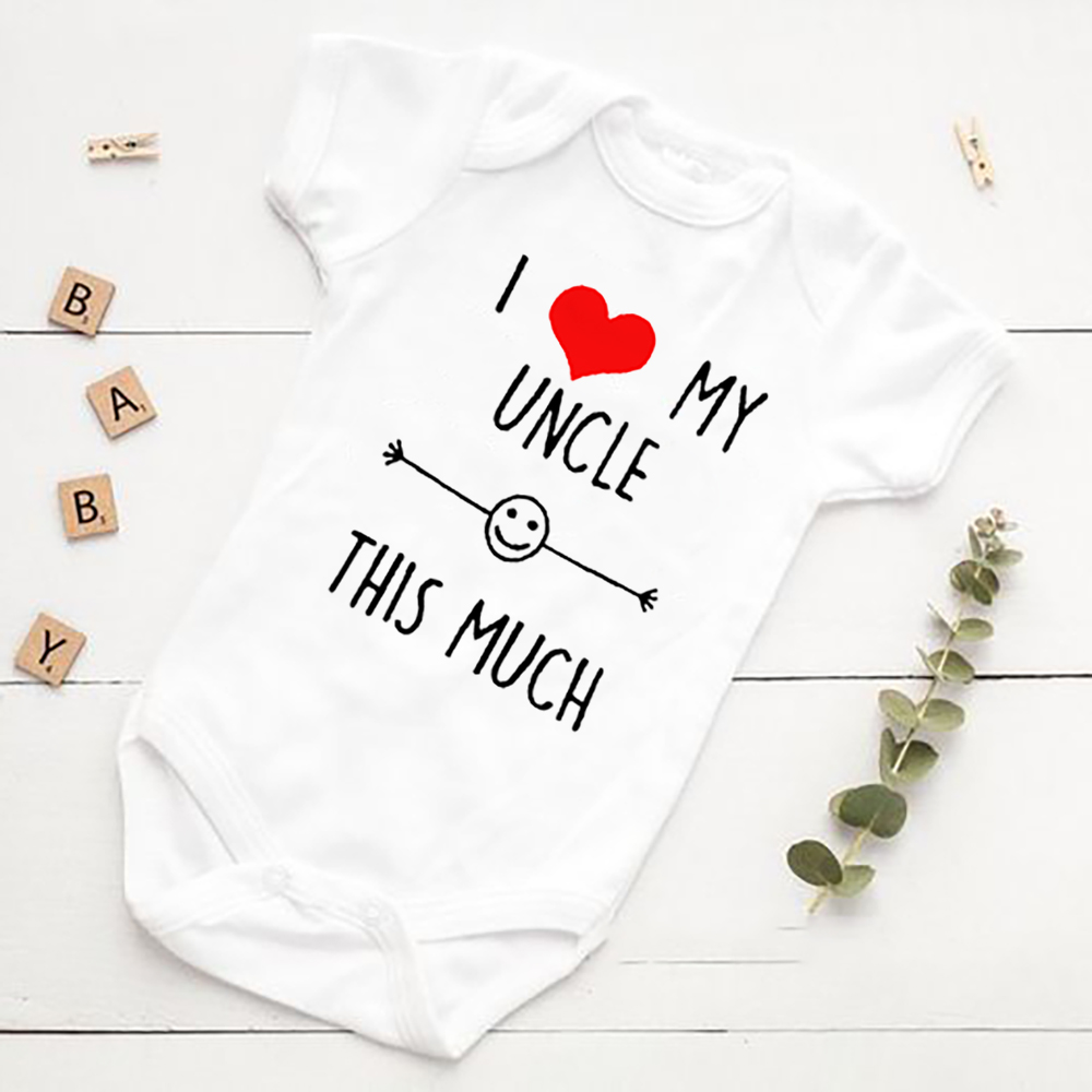 Baby Clothing Brands - I Love My Uncle This Much