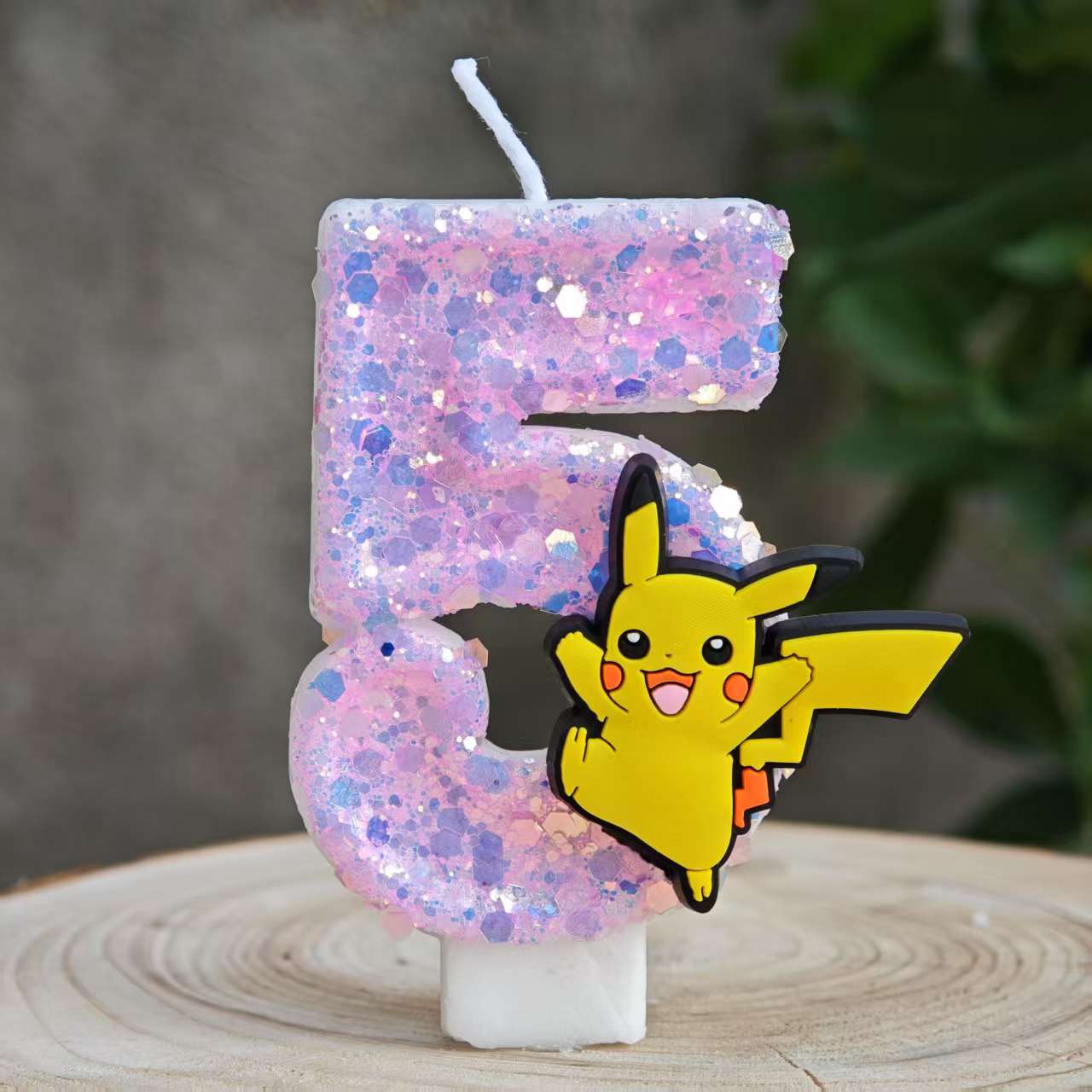 Baby Zebra Clothing - Pikachu Pokémon Candles 0-9 Number Cake