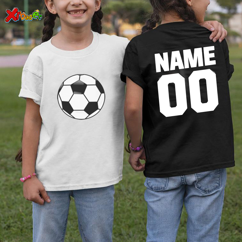 Baby Clothing Name - Kids TShirt Football 2021 Boys Girls