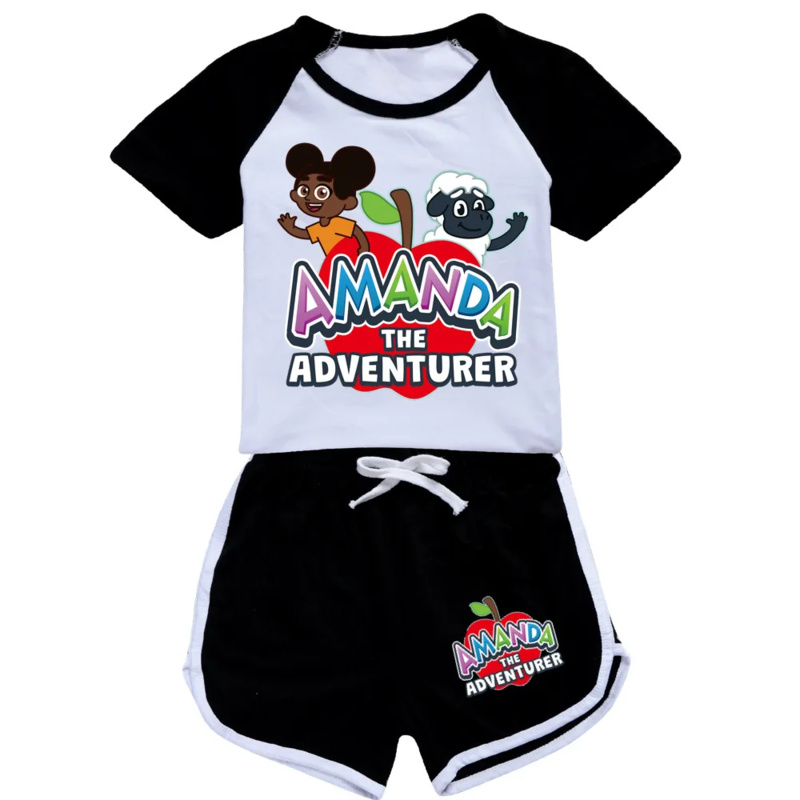 Baby Clothing - AIAI 2025Fashion Girls AMANDAing Clothes Summer