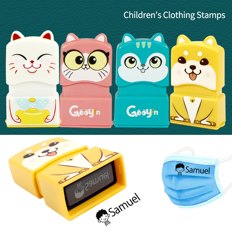 Baby Clothing Name - Customized Name Stamp Paints Personal Student