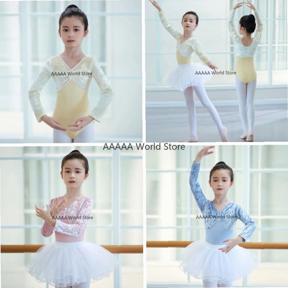 Baby Clothing Unit - Kids Cosplay Ballet Leotard Long Sleeve