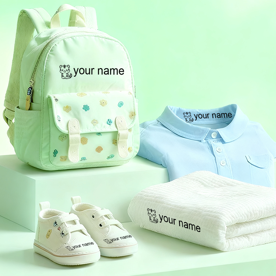 Personalized Kids Name Stamp-W - Baby Clothing Name recension och pris