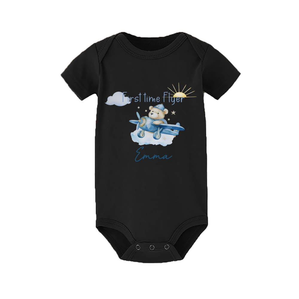Custom Name Frist Time Flyer&b - Baby Clothing Name recension och pris