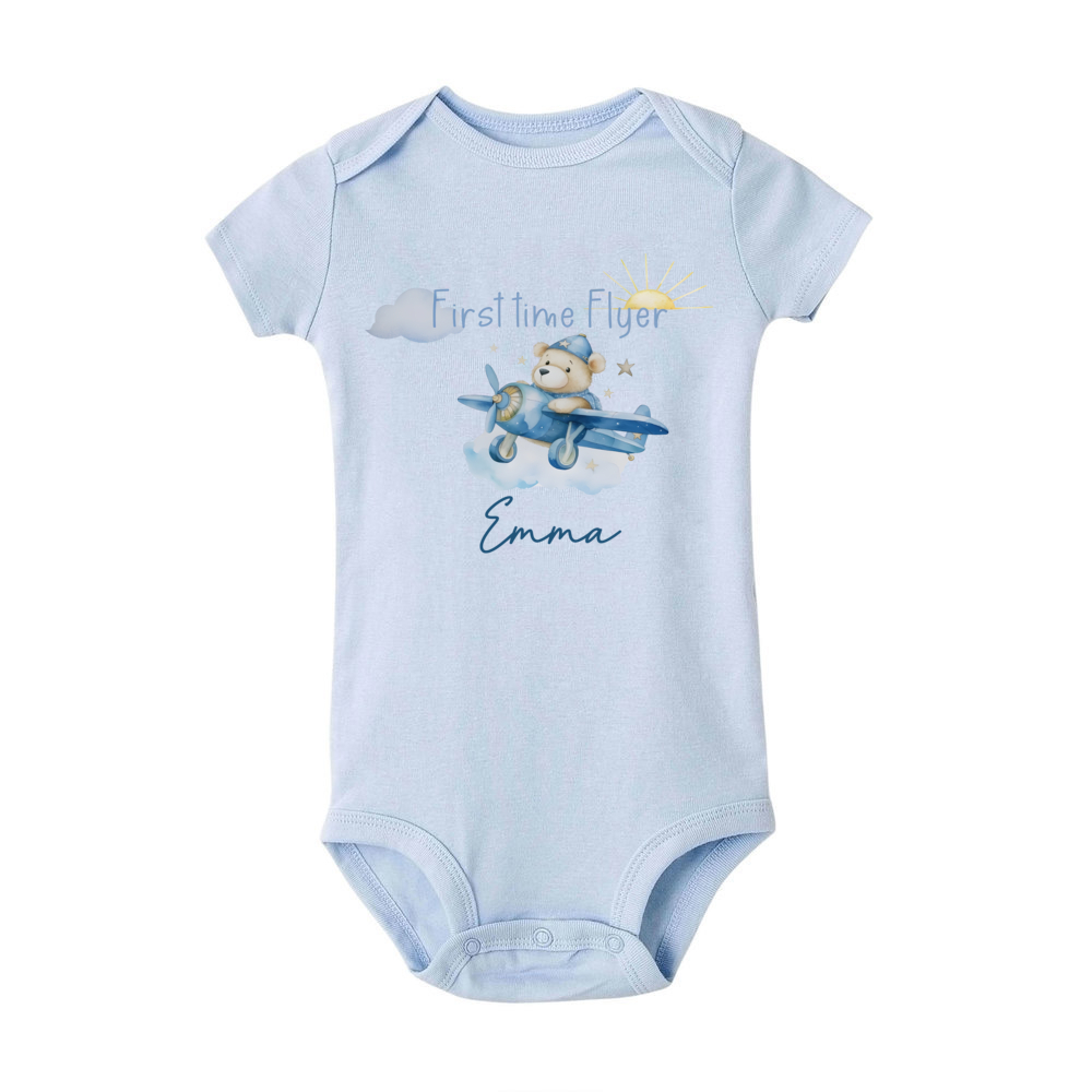 Custom Name Frist Time Flyer&b - Baby Clothing Name recension och pris