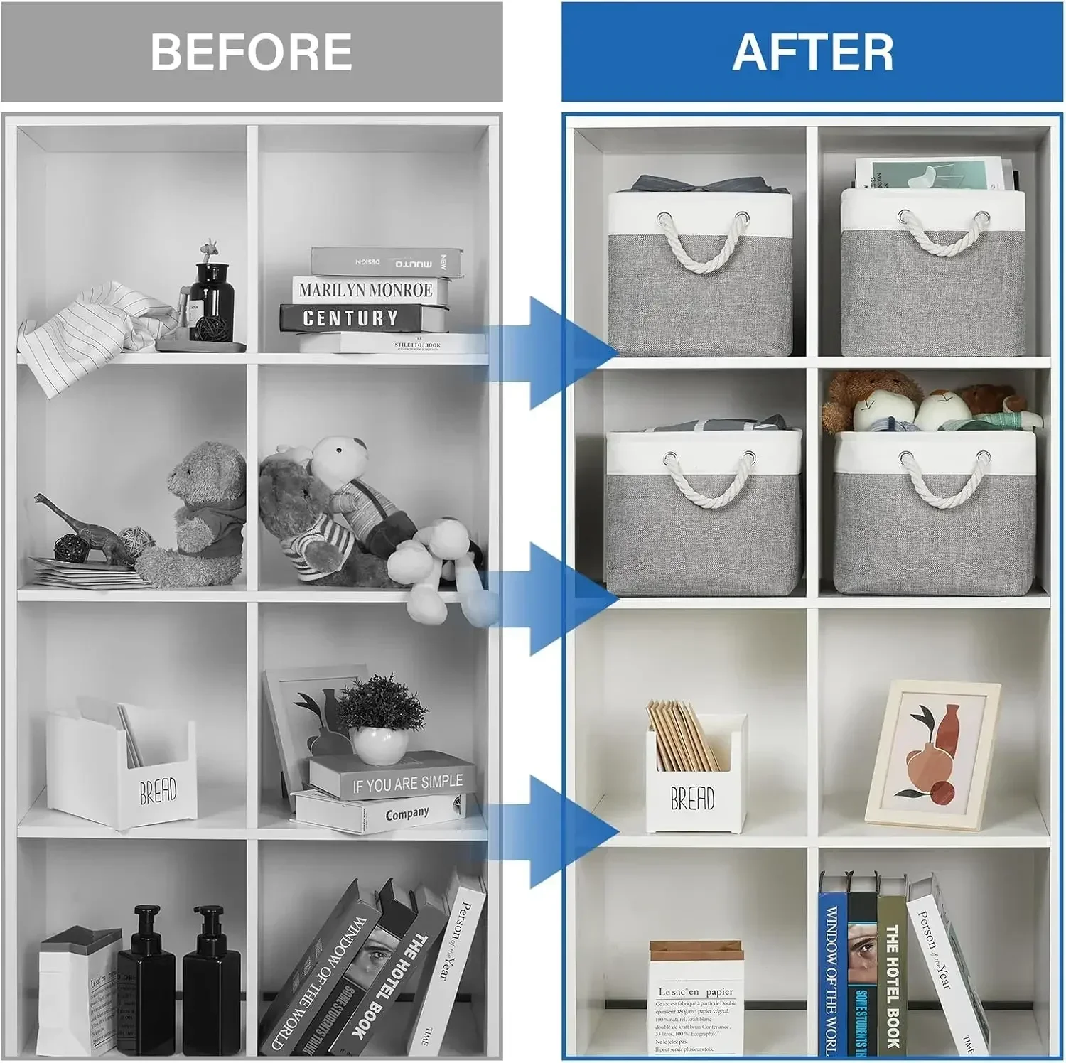 Foldable Linen Storage Basket  - Baby Clothing Clearance recension och pris
