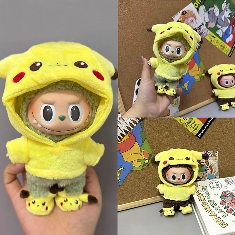 15 17cm For Labubu Doll Cartoo - Baby Clothing recension och pris