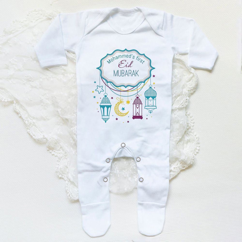 Personalized Eid Baby Romper C - Baby Clothing Name recension och pris