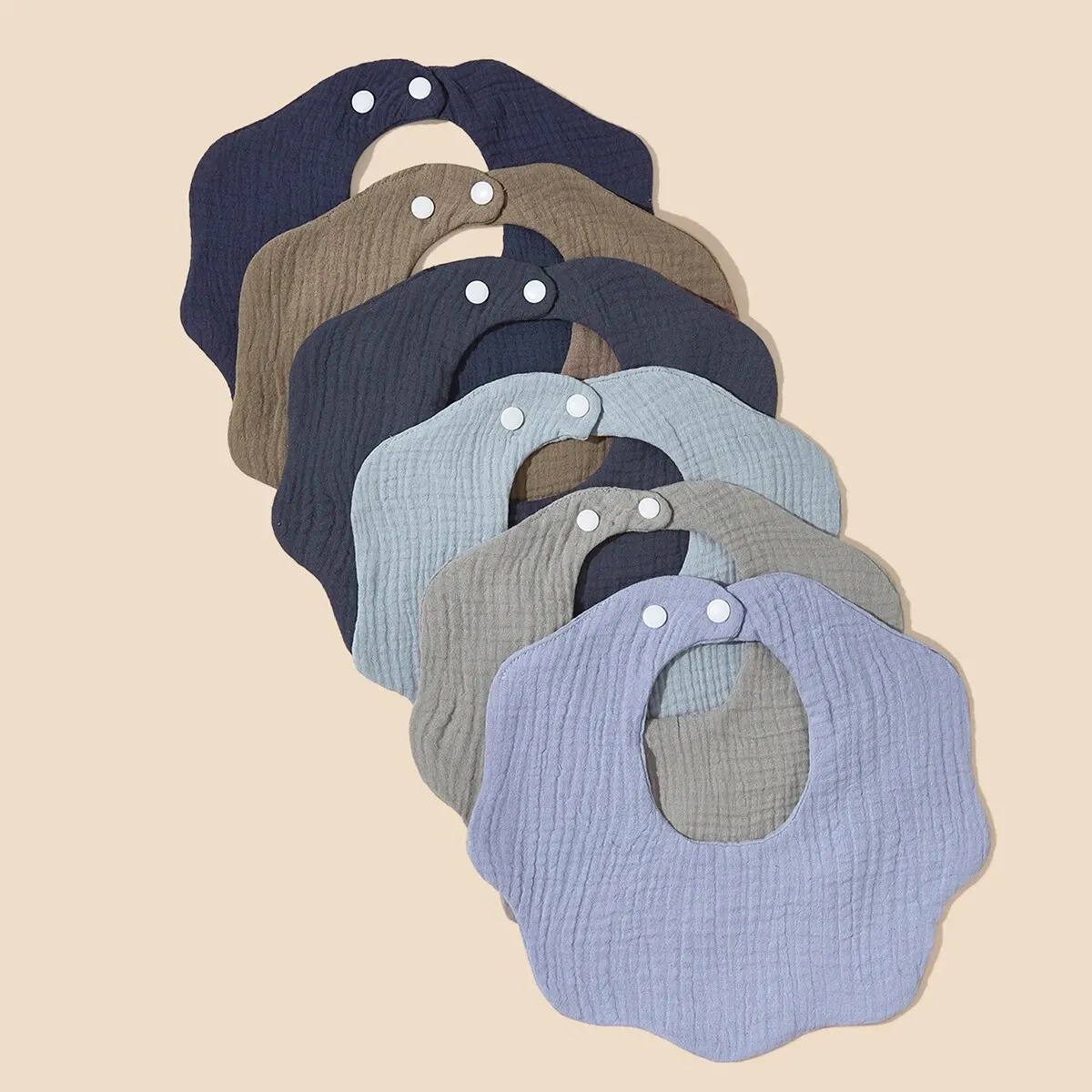 3 Packs (Random Color) Baby Ba - Printed Bibs Pack recension och pris