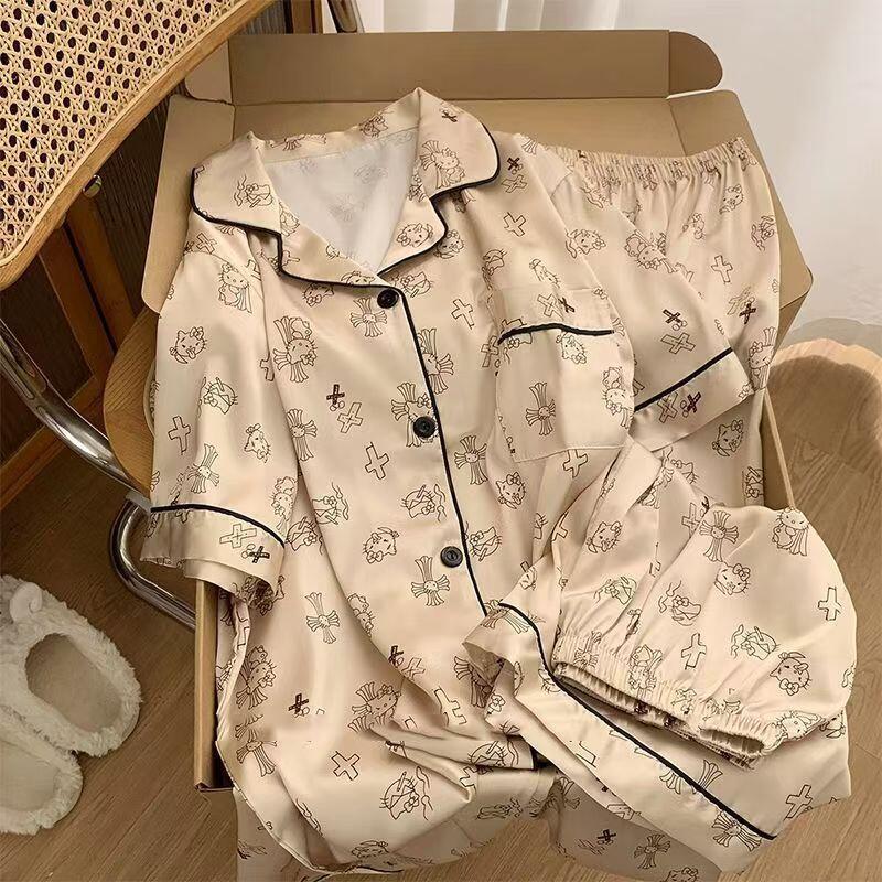 Hello Kitty Female Summer Paja - Summer Short Set recension och pris