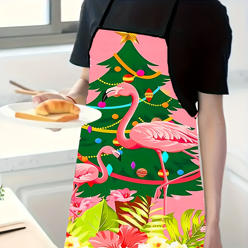 One Pack of Christmas Flamingo - Printed Bibs Pack recension och pris
