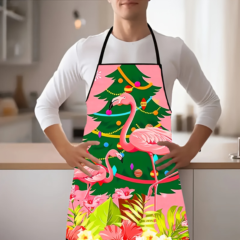 One Pack of Christmas Flamingo - Printed Bibs Pack recension och pris