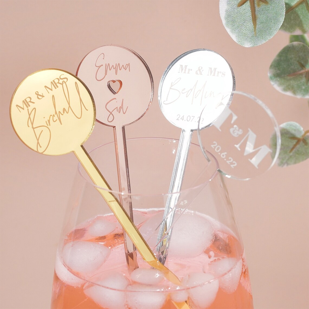 100PCS Personalized Drinks Sti - Baby Zebra Clothing recension och pris