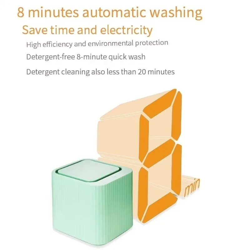 Automatic Mini Washing Machine - Baby Clothing Made In Usa recension och pris