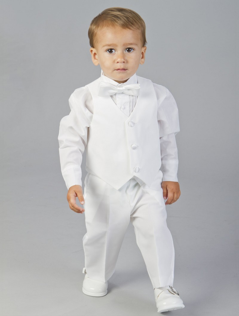 White Little Kids Suits Blazer - Baby Clothing Made In Usa recension och pris