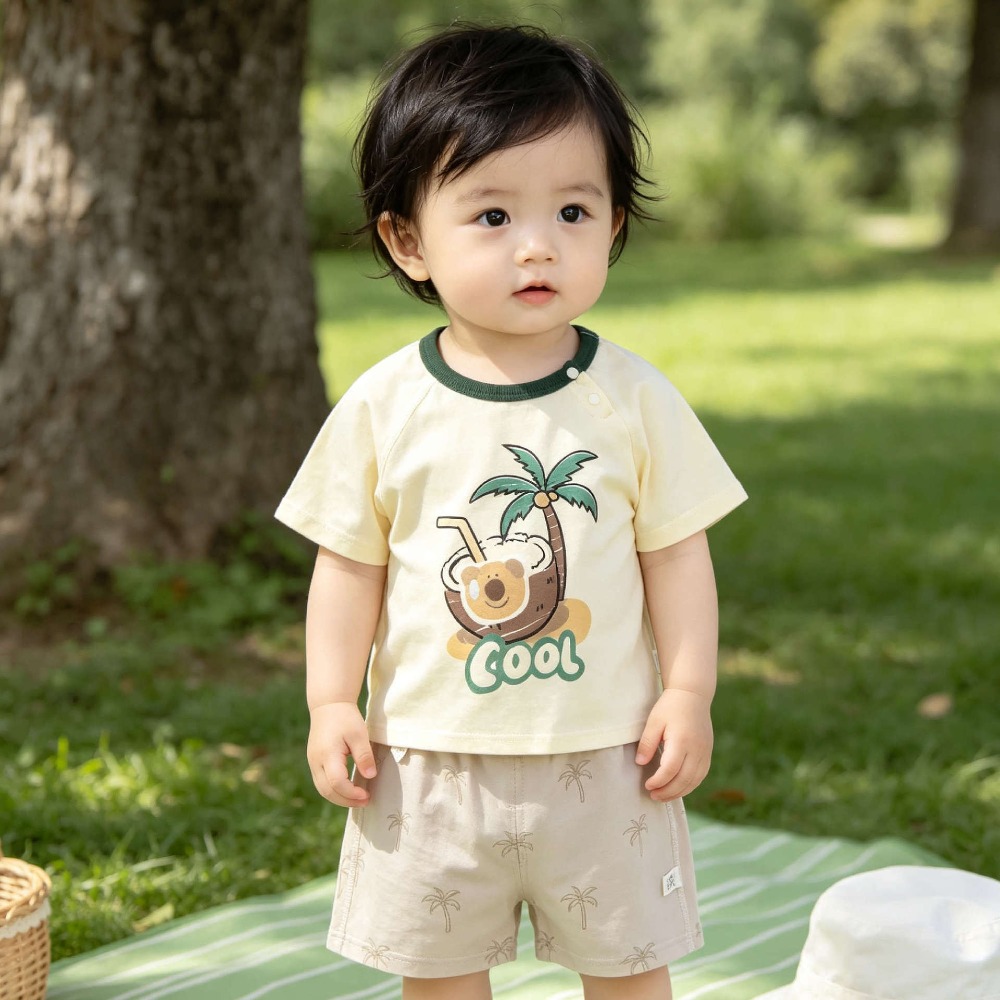 0-3 Year Old Baby Summer Short - Baby Clothing Made In Usa recension och pris
