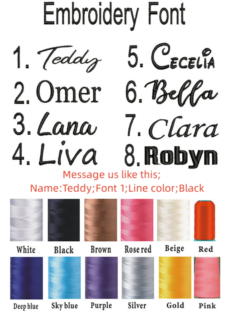 Personalised Embroidery Childr - Baby Clothing Name recension och pris