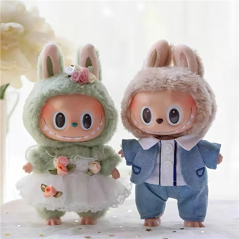 15 17cm For Labubu Doll Weddin - Baby Clothing recension och pris