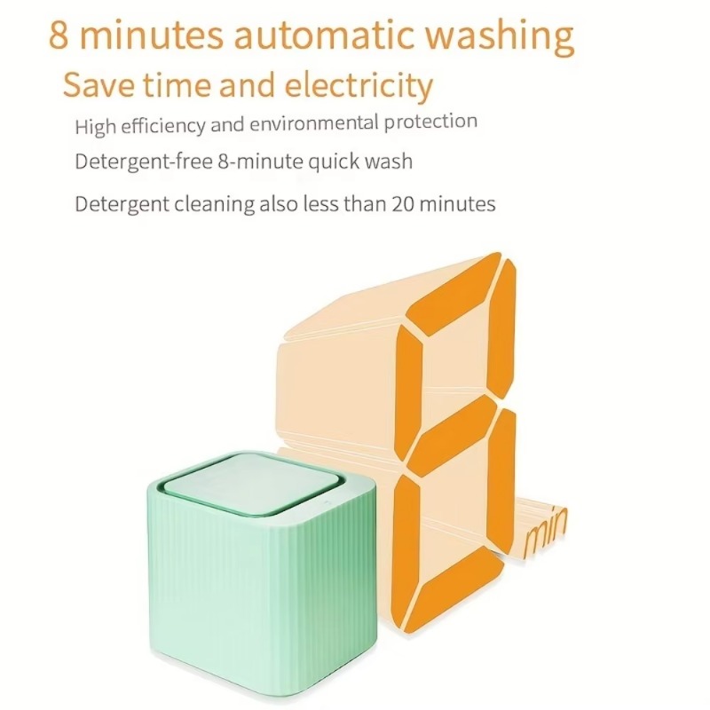 Automatic Mini Washing Machine - Baby Clothing Made In Usa recension och pris