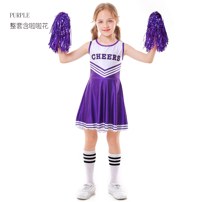 Cute Cheerleaders Costume Dres - Baby Clothing Unit recension och pris