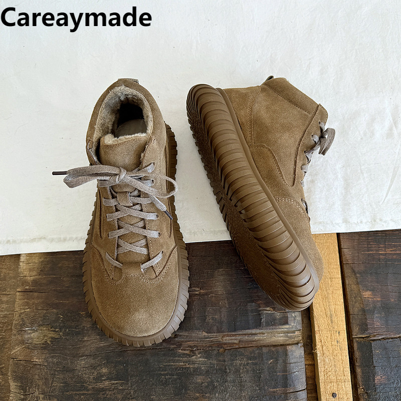 Careaymade-Wide Head Genuine L - Soft Sole Booties recension och pris