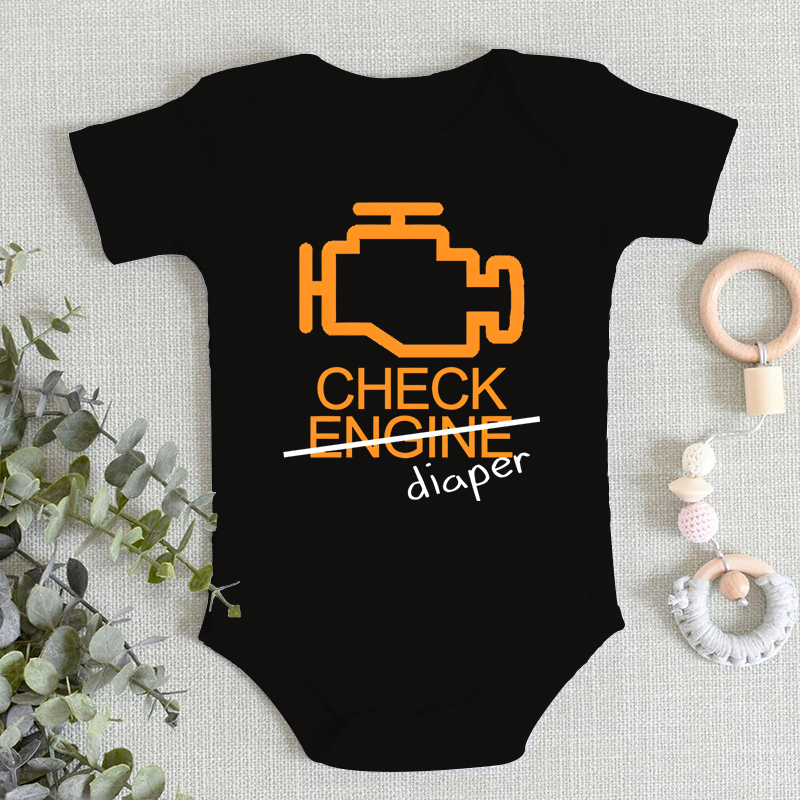 Funny Check Diaper Letter Desi - Baby Clothing Brands recension och pris