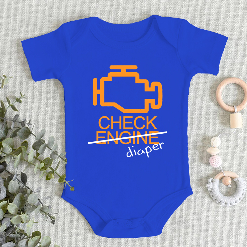 Funny Check Diaper Letter Desi - Baby Clothing Brands recension och pris