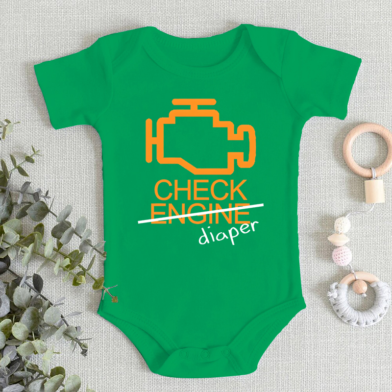 Funny Check Diaper Letter Desi - Baby Clothing Brands recension och pris