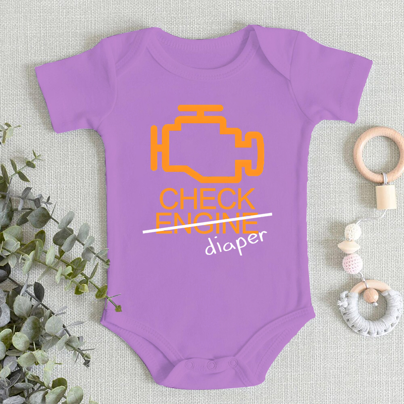 Funny Check Diaper Letter Desi - Baby Clothing Brands recension och pris
