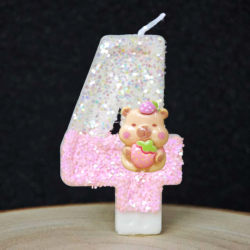 New Capybara Candles Cake Deco - Baby Zebra Clothing recension och pris