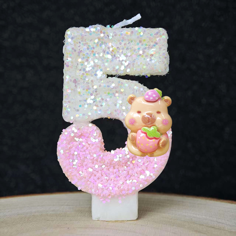 New Capybara Candles Cake Deco - Baby Zebra Clothing recension och pris