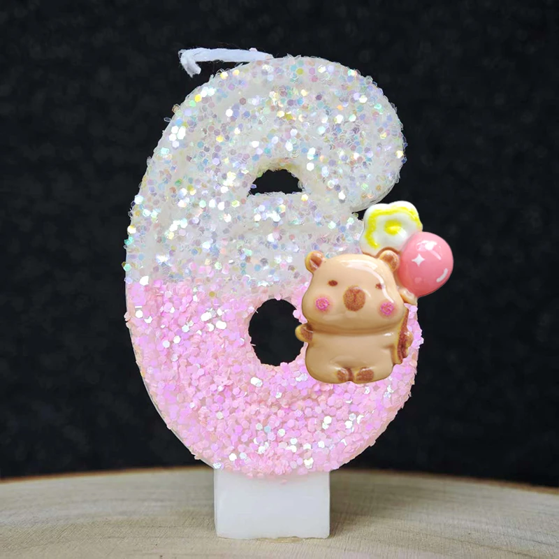 New Capybara Candles Cake Deco - Baby Zebra Clothing recension och pris
