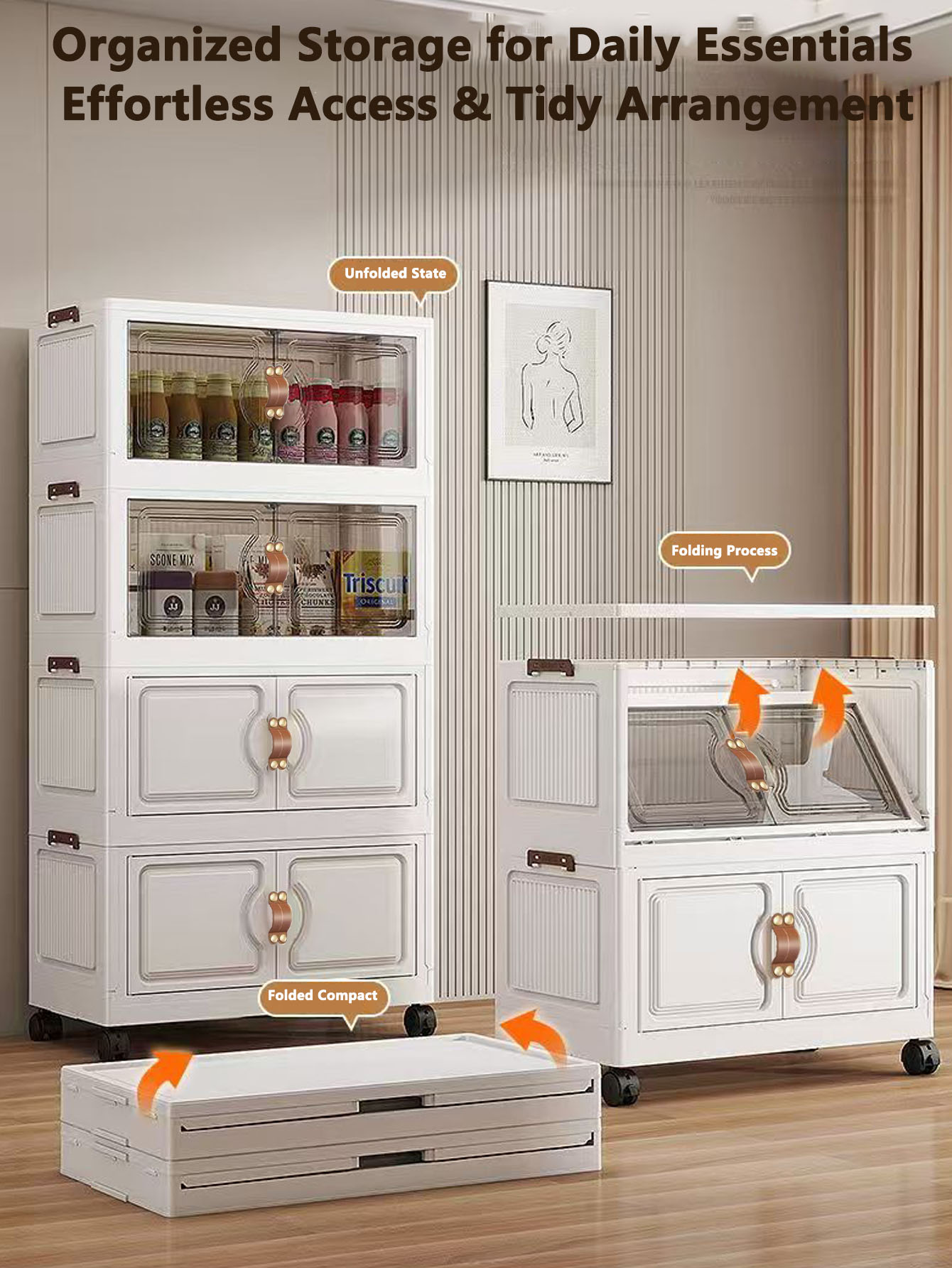 Foldable No-Installation Stora - Baby Clothing Unit recension och pris