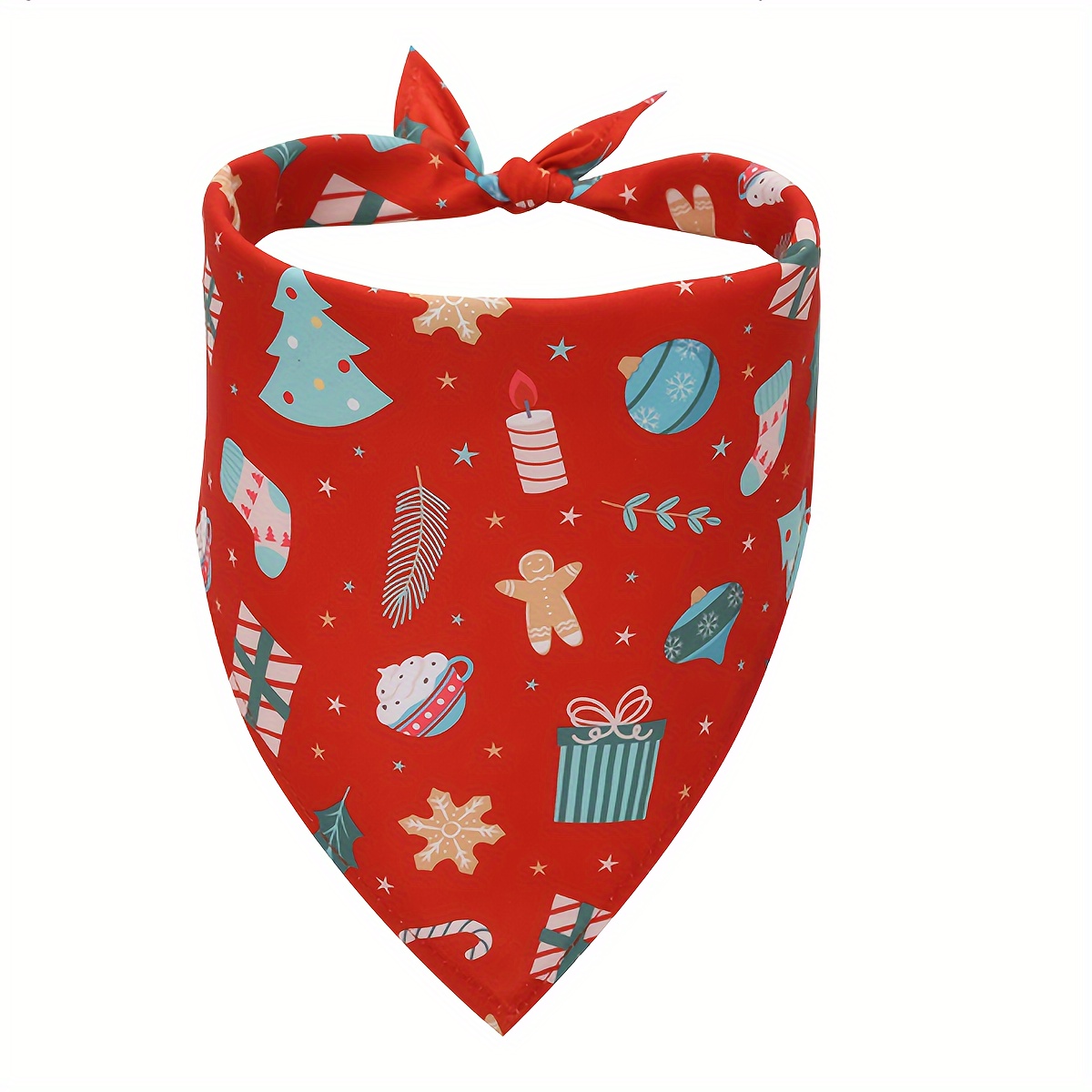 2-pack Christmas dog scarf, Ch - Printed Bibs Pack recension och pris