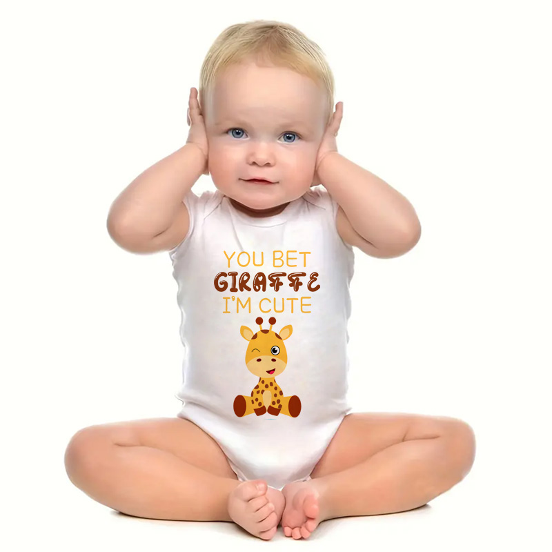 New Cute Girafa Printed Baby O - Baby Clothing Brands recension och pris