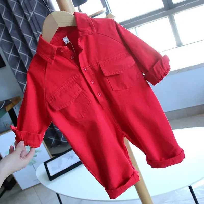 Red Baby Romper Spring Autumn  - Baby Clothing recension och pris