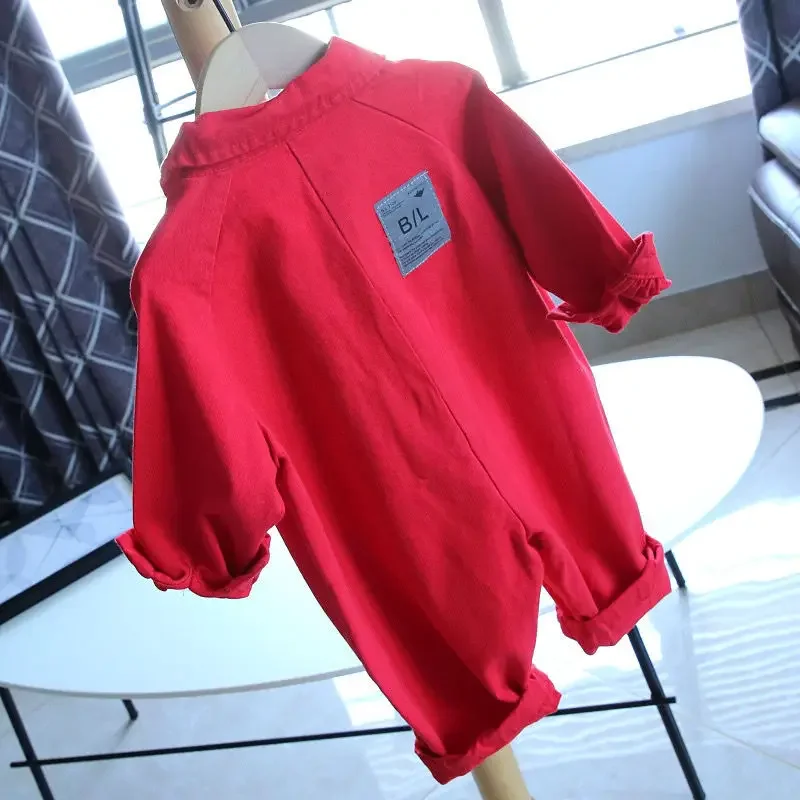 Red Baby Romper Spring Autumn  - Baby Clothing recension och pris