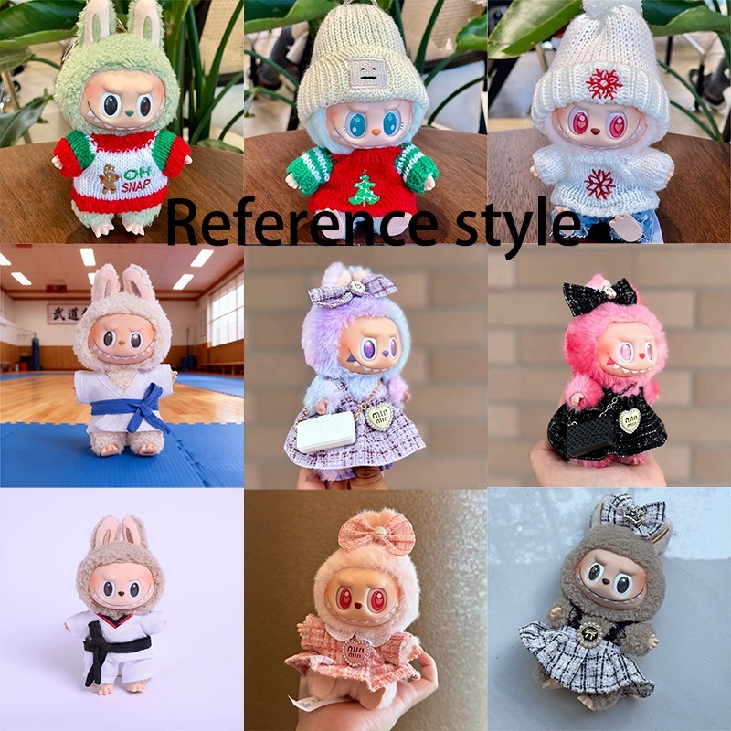 15 17cm For Labubu Doll Blind  - Baby Clothing Clearance recension och pris