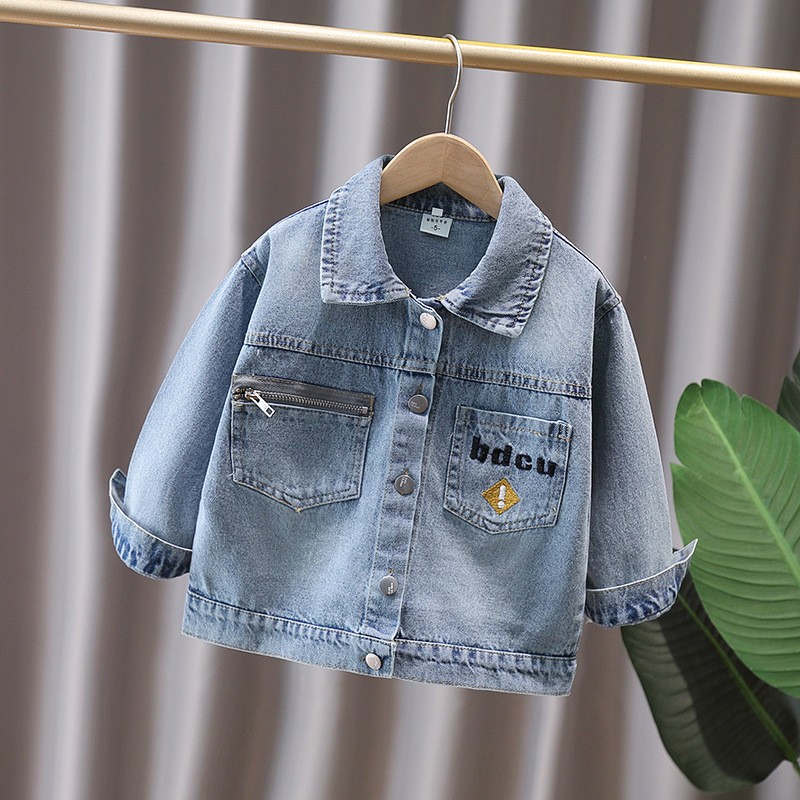 Cute Style Baby Child Denim Ja - Baby Clothing recension och pris