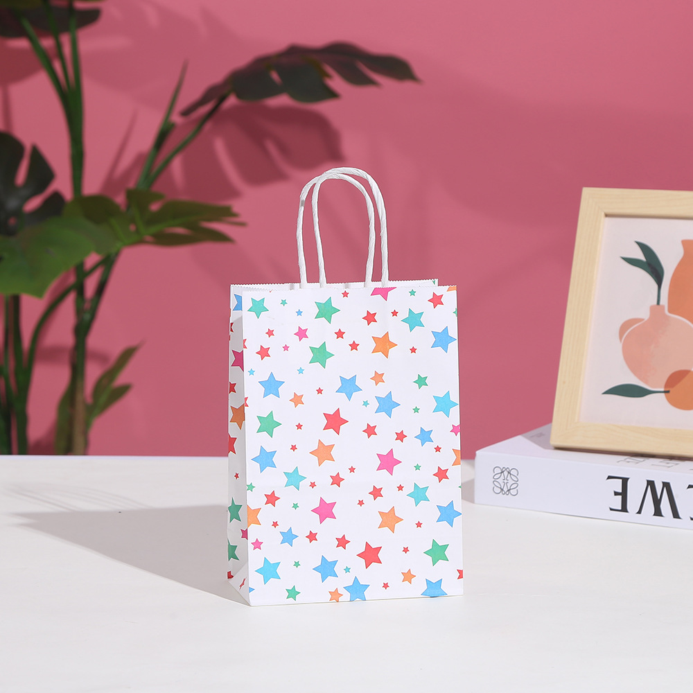 30pcs Stripe Kraft Paper Gift  - Baby Zebra Clothing recension och pris