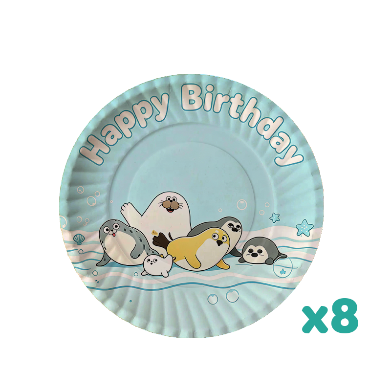 Angry Blob Seal Birthday Party - Baby Zebra Clothing recension och pris