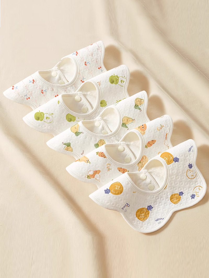 5-Pack Baby Bandana Bibs - Sof - Printed Bibs Pack recension och pris