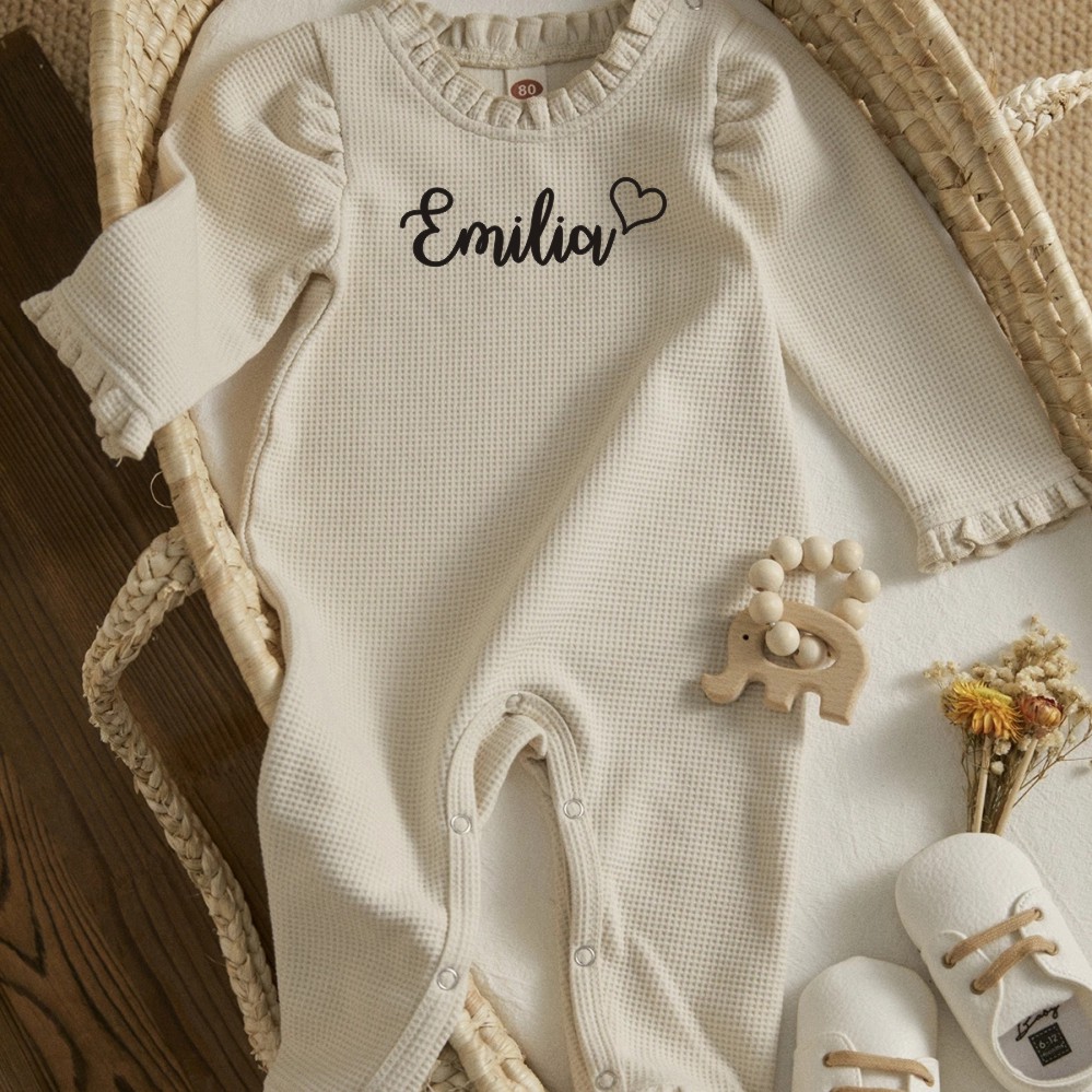 Personalized Toddler Newborn I - Baby Clothing Name recension och pris