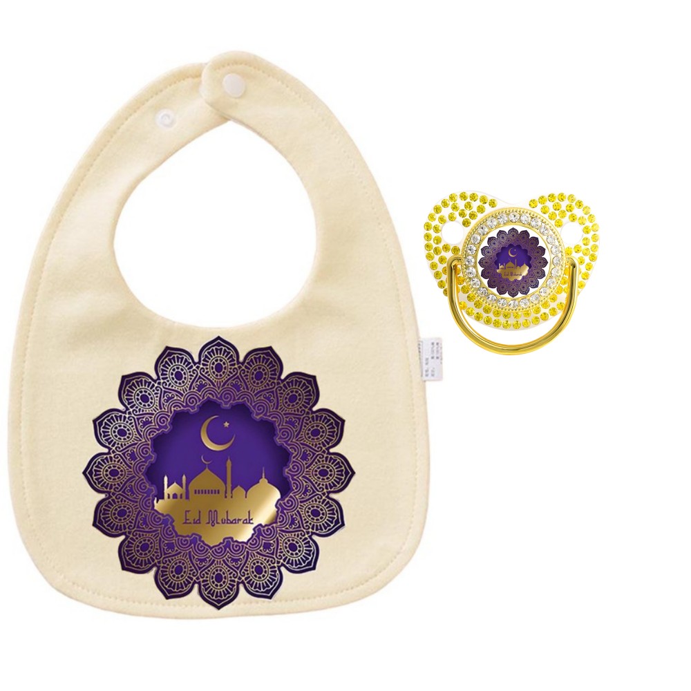 Islamic Themed Baby Bib and Sa - Printed Bibs Pack recension och pris