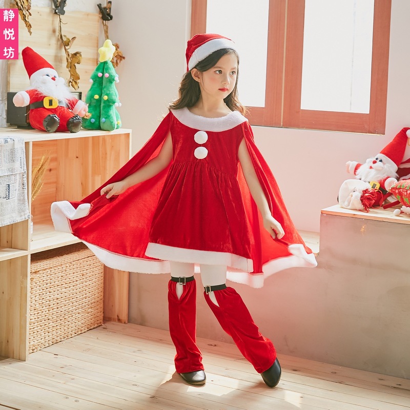 Girls Red Dresses with Cape To - Baby Clothing Unit recension och pris