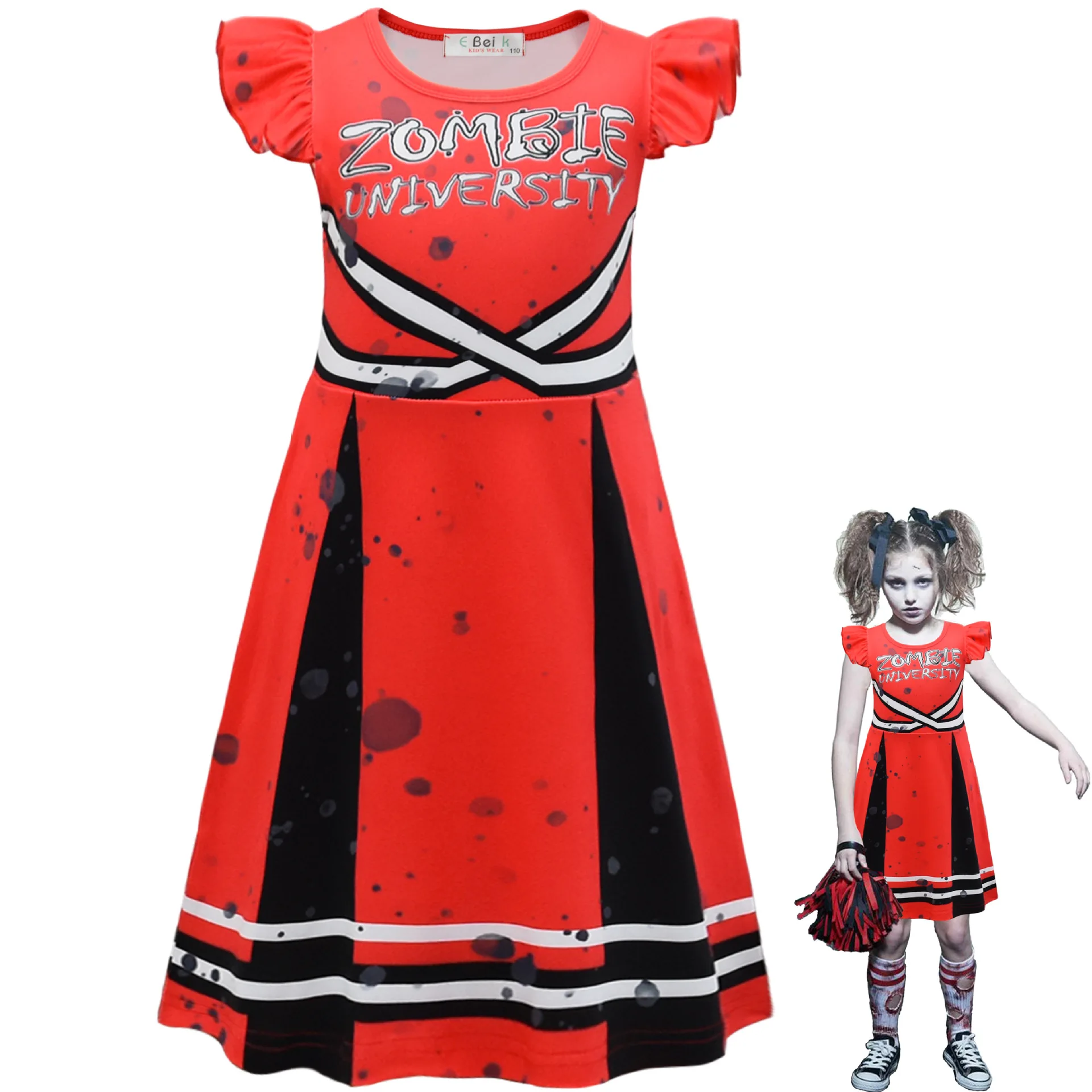 New Grils Dress Zombies 2 Cosp - Baby Clothing Unit recension och pris