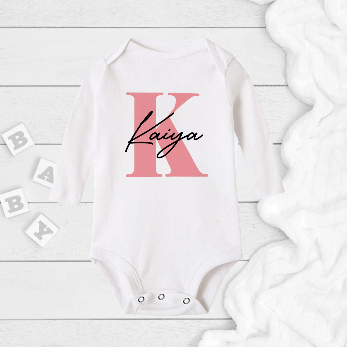 Baby Girl Name Romper Pregnanc - Baby Clothing Name recension och pris